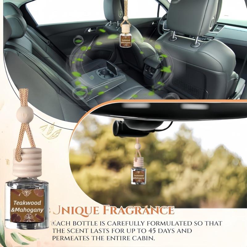 3Pack Car Air Fresheners Hanging Scent Oil Diffuser,8ML Nature Frangrance Friut Juciy Perfume Last Long Time With Three Scents For Car & Live Gifts