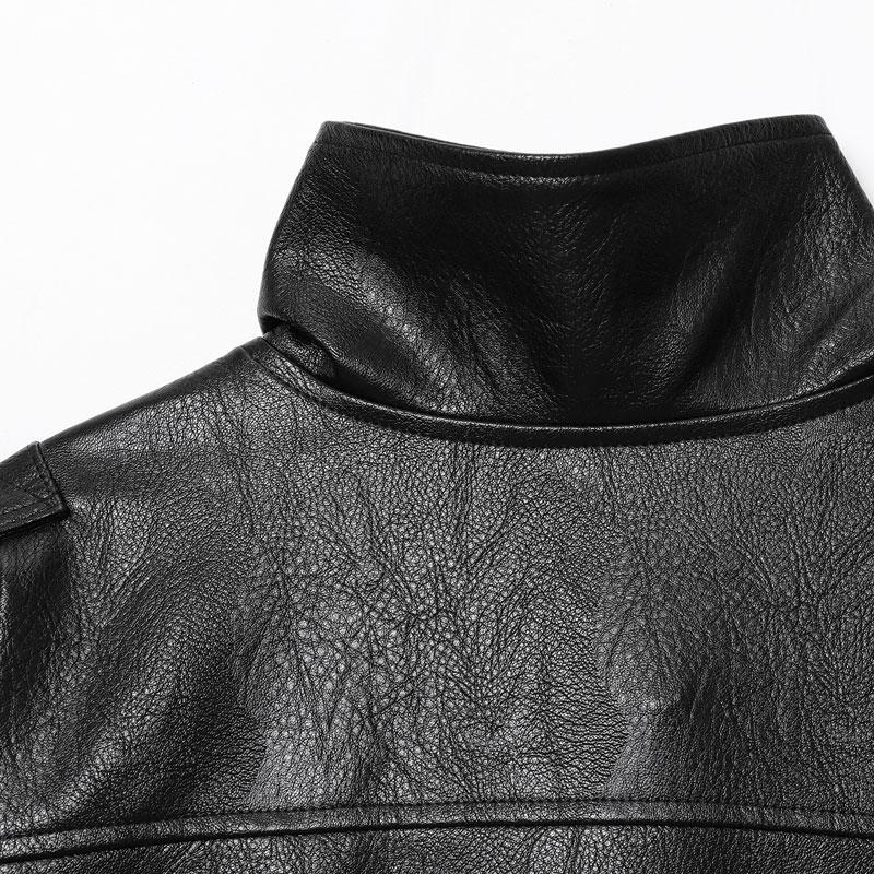 Women's Stand Collar Faux Leather Jacket, Streetwear Casual Long Sleeve Outerwear for Spring & Fall & Winter, Ladies' Waterproof & Windproof Clothes for Daily Wear, Oversized Jacket for Women Women's Stand Collar Faux Leather Jacket, Streetwear Casual Long Sleeve Outerwear for Spring & Fall & Winter, Ladies' Waterproof & Windproof Clothes for Daily Wear, Oversized Jacket for Women