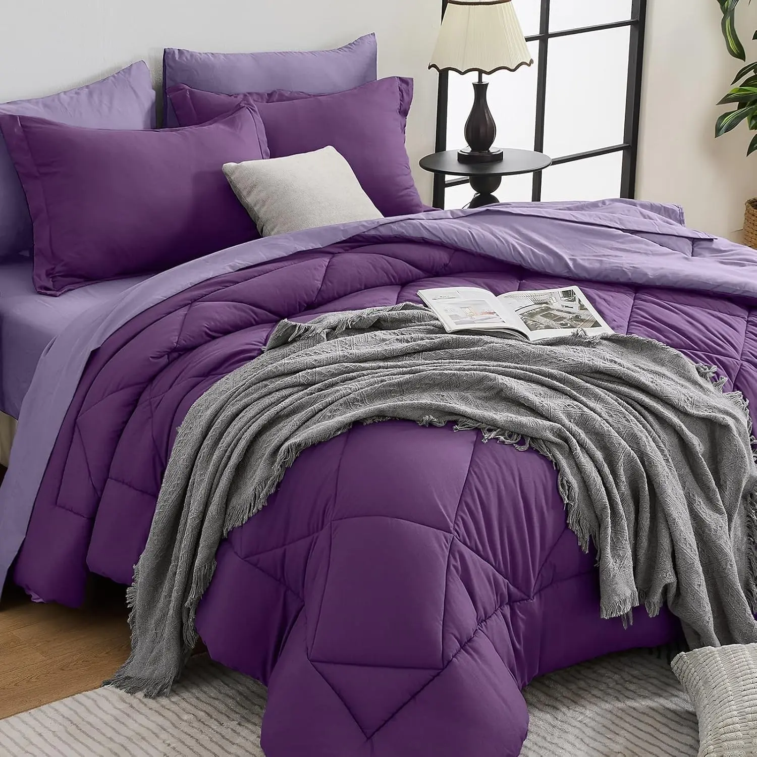 Purple & Light Purple