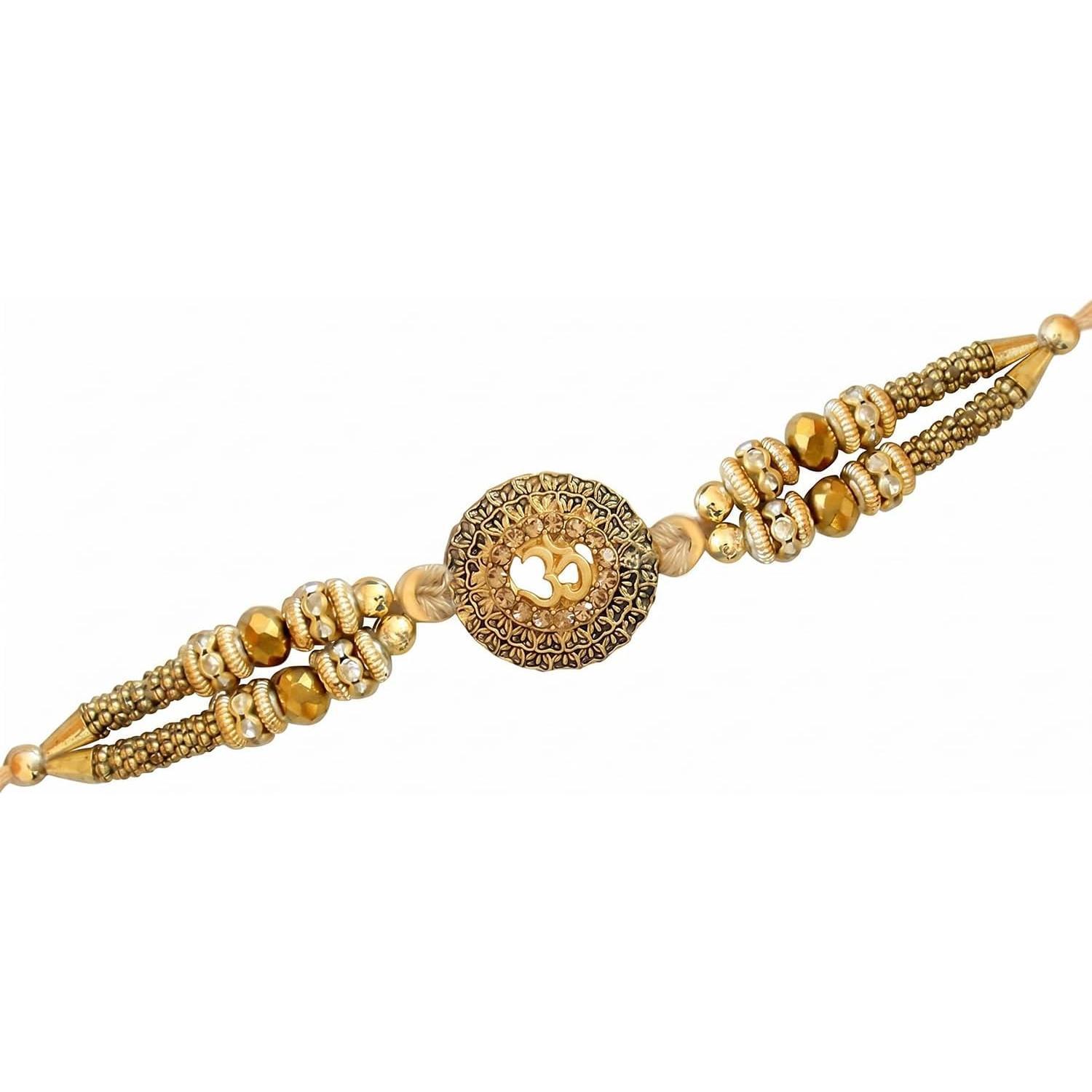 Rakhi for  with Roli | Resham Dhaga Rakhi Bracelet, Traditional  Raksha Bandhan  for , Sister, Nephew, Cousin