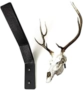 European Deer Skull Mount Hanger, Euro Wall Mount Hanger for Deer Head, Pronghorn and Other Smaller Animals, Skull Wall Hooker with Easy Installation Kit for Indoor Outdoor