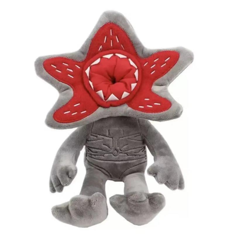 Stranger Things Demogorgon Plush Toy Soft Stuffed Animal Doll, Cute Cartoon Gift for Kids Boys Girls Birthday Present