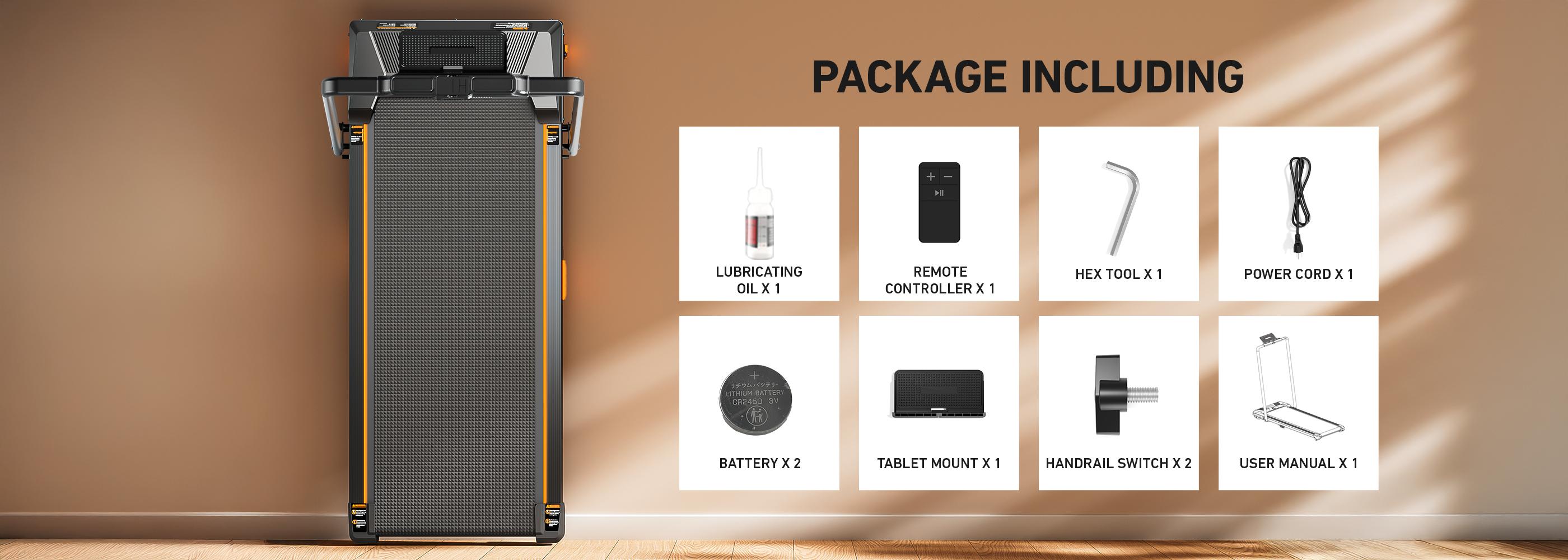 【BeachBodyReady】BestGod Incline Treadmills Home with Foldable Handle Bar, Under Desk Treadmill, Shock-Absorbing Quiet Walking Pad, Exercise Equipment with Remote Control, 330 lbs Capacity, with LED Display, T1 Pro Smart, Easter Gift