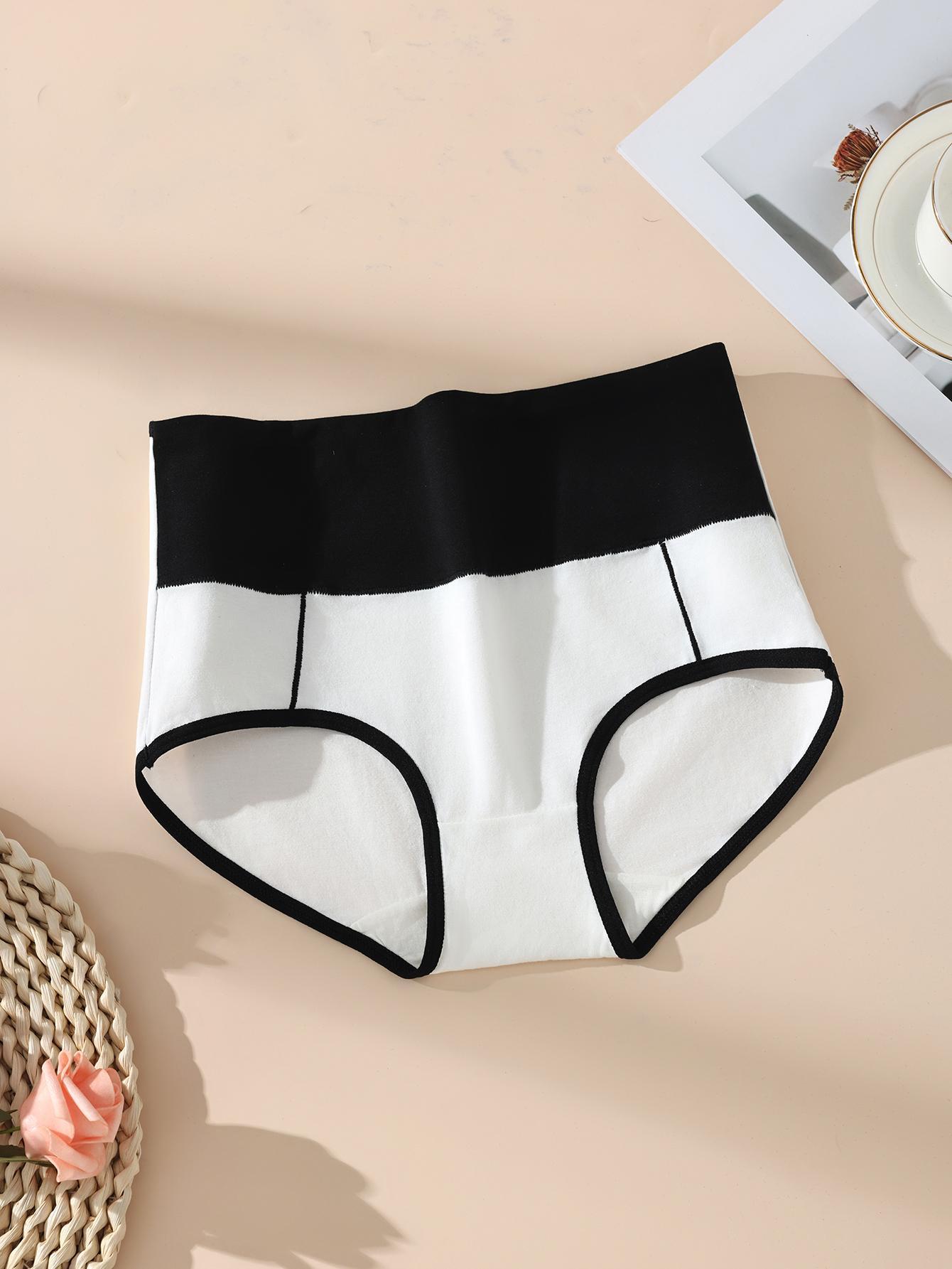 Lady Women's High-Waist Tummy Control Stretch Satin Briefs Multipack - Soft, Stretchy, Breathable, Machine Washable Underwear for Postpartum Recovery, Everyday Wear, All-Season (4/8-Pack Options, Mixed Color)