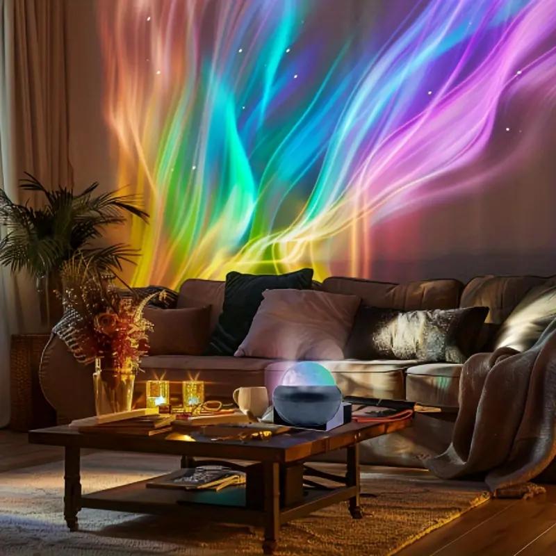 USB Powered Starry Projector with Remote Control & Accessories, Decorative Projector for Home Living Room Bedroom