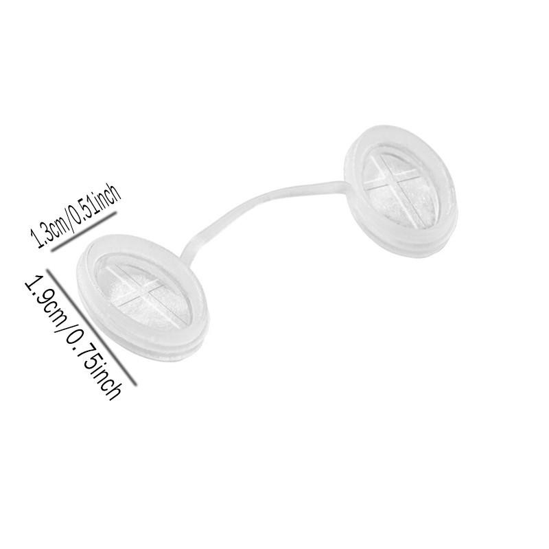 10 Invisible Nose Filters, Medical Grade Silicone, Dust and Pollen Protection, Reusable, Sizes S/m/l/xl, Ideal for Running, Construction, Cleaning, Outdoor Use