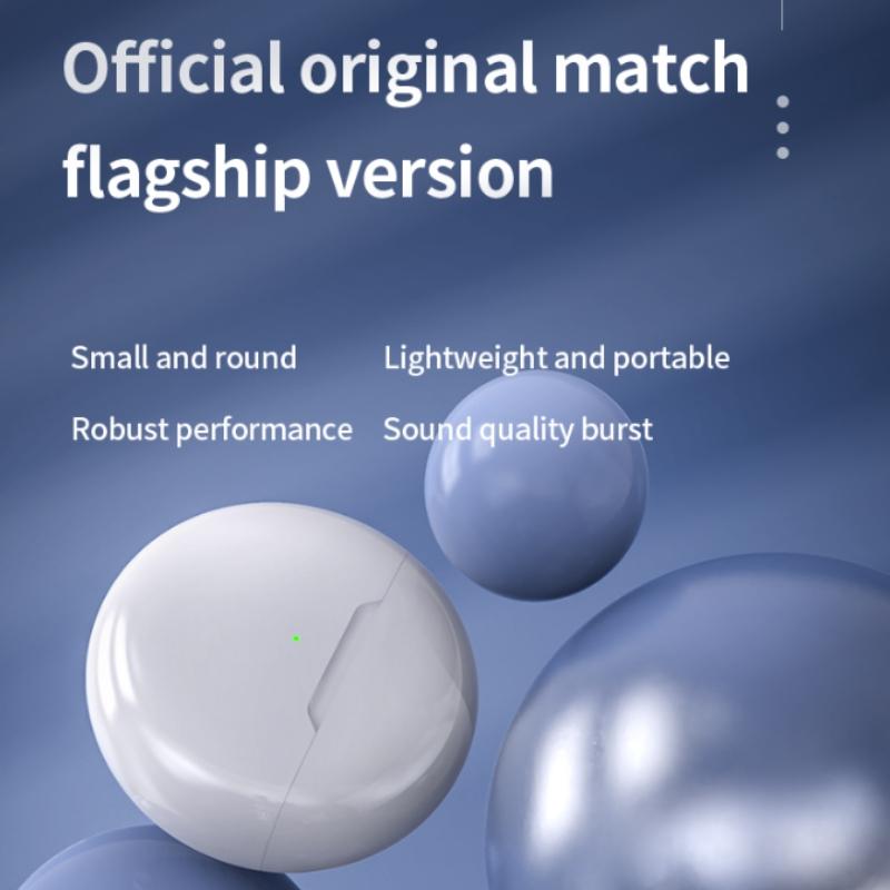 Wireless Earbuds Bluetooth-compatible Headphones Wireless Earplugs New Bluetooth-compatible Headphones Leather Texture TWS Surround Sound Portable Sports Earphones High Quality Headphones