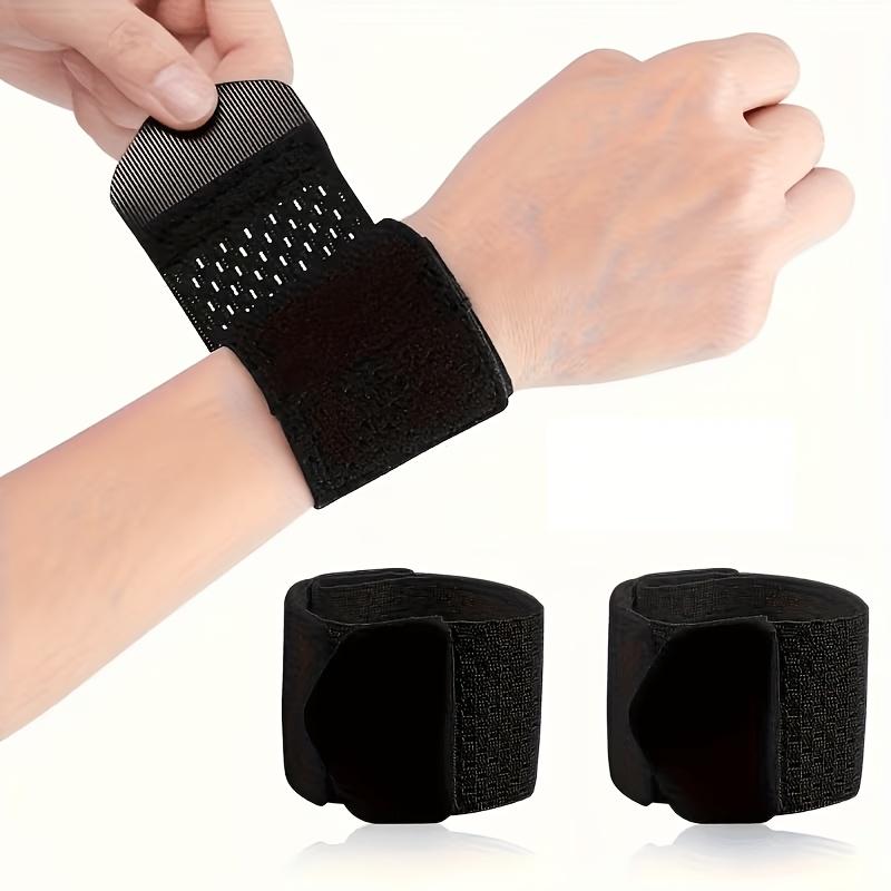 4-Pack High Elasticity Wrist Guards, Adjustable Compression Bands, Breathable Lightweight Wrist Support for Sports and Fitness, Wrist Brace for Working Out, Wrist Wrap, Adjustable Compression Bandage