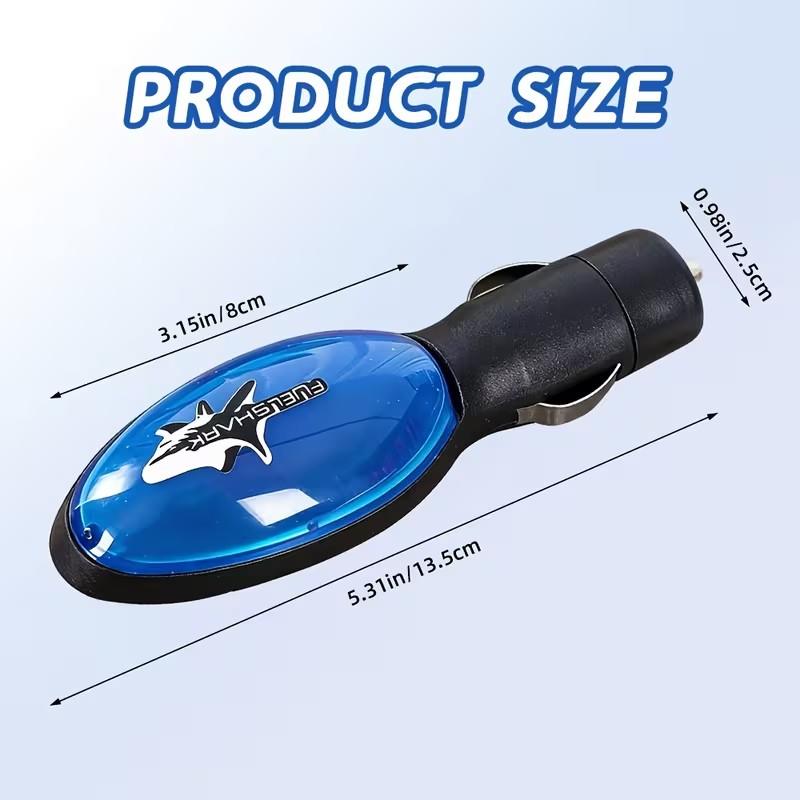Car Fuel Saver Device | Plug-in Gas Saving Tool, Fuel Shark Fuel Efficiency Booster, Easy Plug-and-Play Installation, Universal Fit for Gasoline Diesel Vehicles Cars Trucks SUVs, Auto Fuel Saving Accessory.