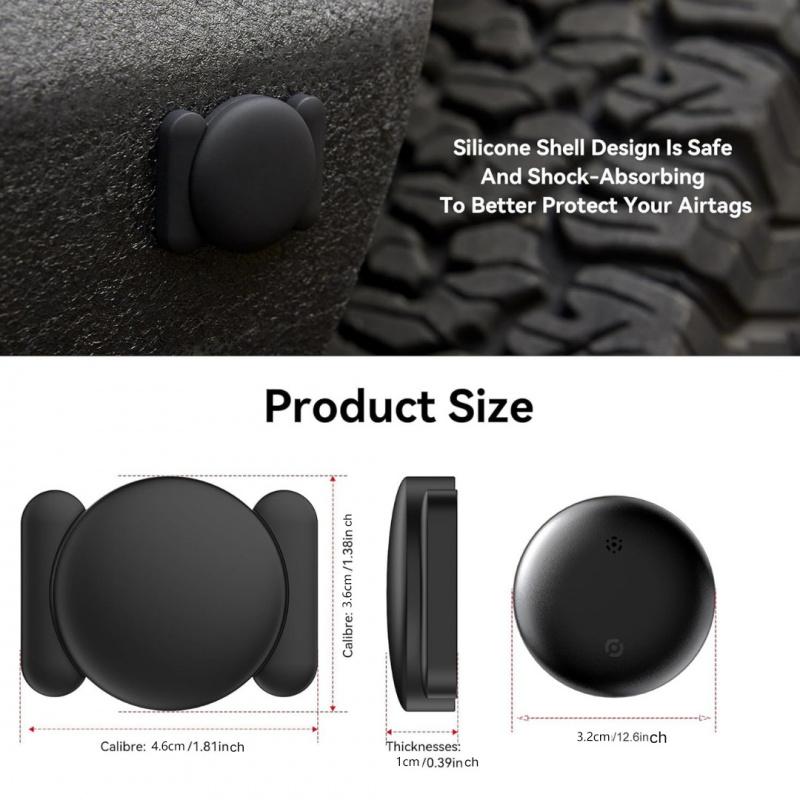 Vehicle GPS Tracker, iOS & Android Dual System Bluetooth-compatible Finder, Mini Hidden Car Tracker Compatible with Apple Find My & Google Find Hub, Wireless Positioning Tracker