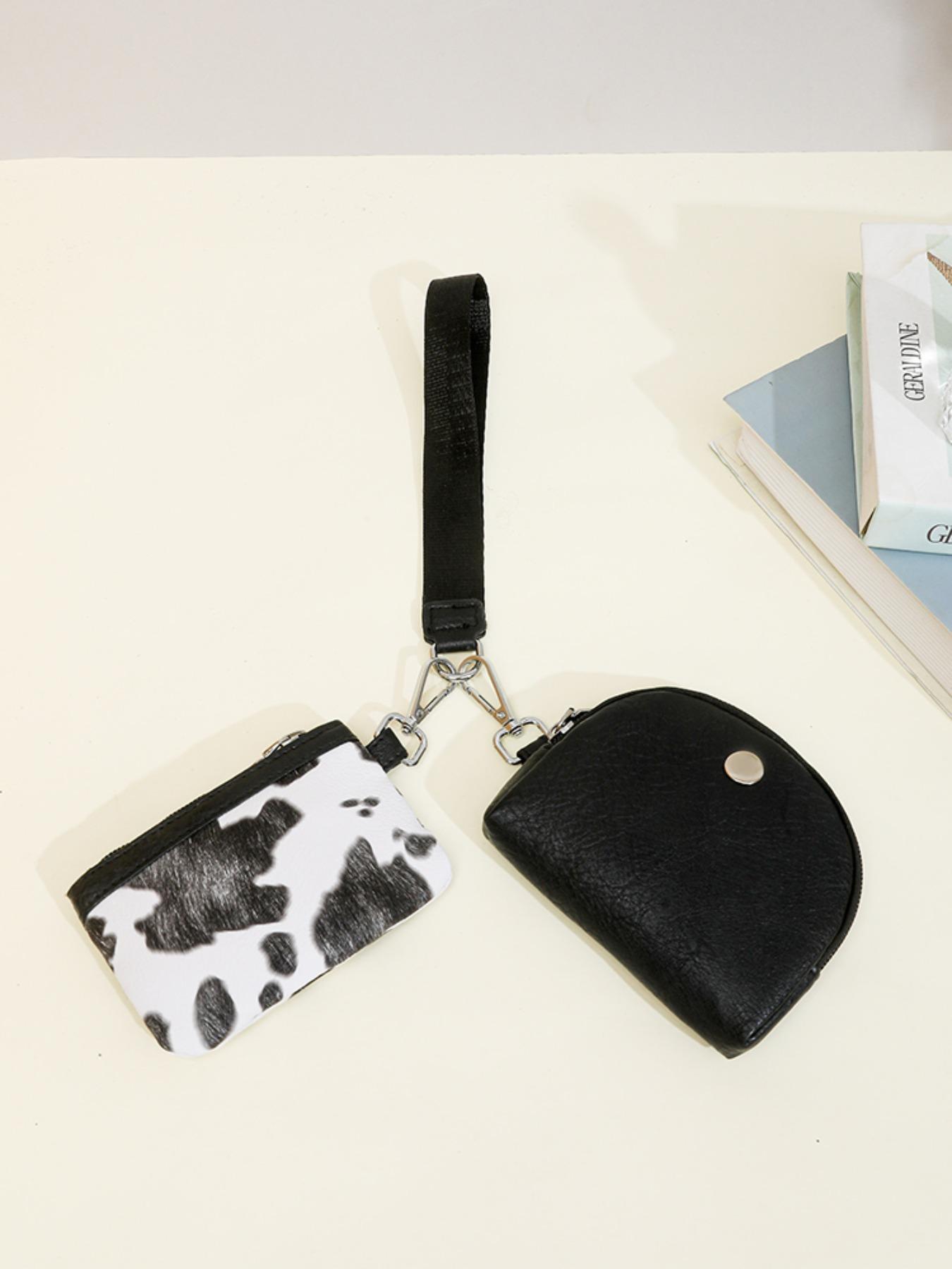 Women's Elegant Checked Pattern Zipper Short Wallet, Fashionable Colorblock Plaid Pattern Coin Purse, Casual Trendy Versatile High-quality Daily Wallet