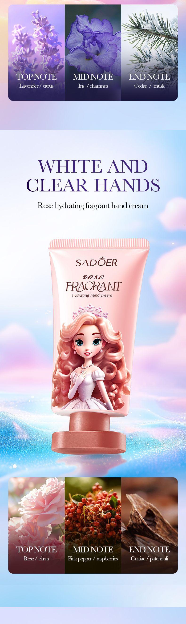 3+2 Hydrating Scented Set, Nourishing Hand & Body Cream