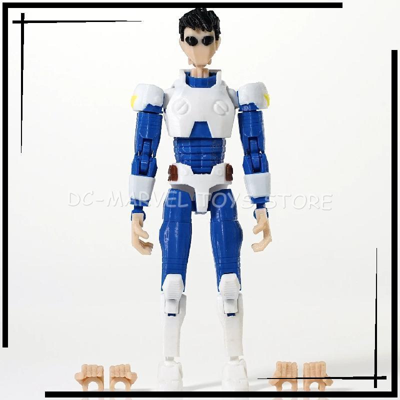 New In Stock 3d Printed Invincible Boy Stripe Mark Light Blue Mark Dummy13 T13 Multi-Jointed Shapeshift Action Figure Toys