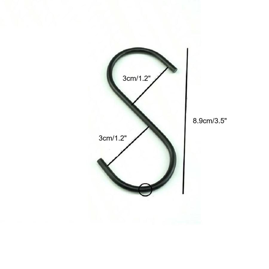 Fence Hook, 10 Counts/set Durable Plant Hanging Hook, Garden Hanging Hook, Suitable for Indoor & Outdoor Plant Hanging, Bird Feeder, Lantern, Fence