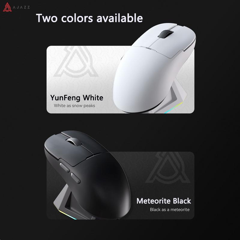 AJAZZ AJ159p Dual Mode Wireless Mouse, /, Bluetooth-compatible & USB Connectivity, Ergonomic Design, Long Battery Life