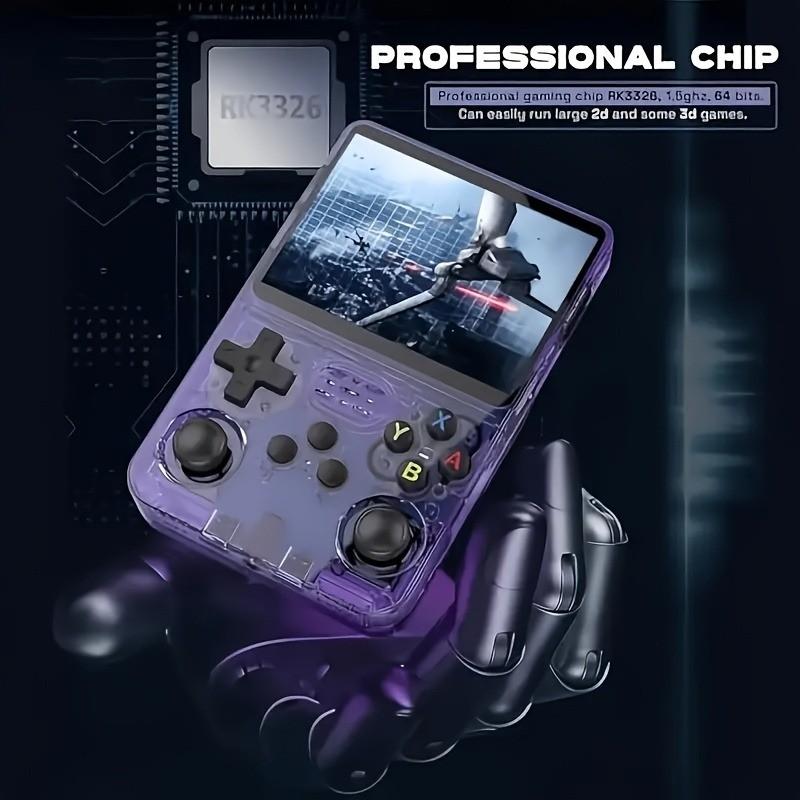 R36s Retro Handheld Game Console, Portable Compact Gaming Device, Ideal for Travel and Leisure, Perfect Entertainment Choice