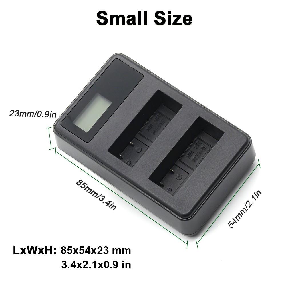 1Pcs EN-EL14 Dual Slot Camera Battery Charger, LCD Display, Suitable for Nikon MH-24 Charger, P7000, P7100, P7700, P7800, D3100, D3200, D3300 DSLR Camera Battery Charger (batteries not included in the product) 1Pcs EN-EL14 Dual Slot Camera Battery Charger, LCD Display, Suitable for Nikon MH-24 Charger, P7000, P7100, P7700, P7800, D3100, D3200, D3300 DSLR Camera Battery Charger (batteries not included in the product)