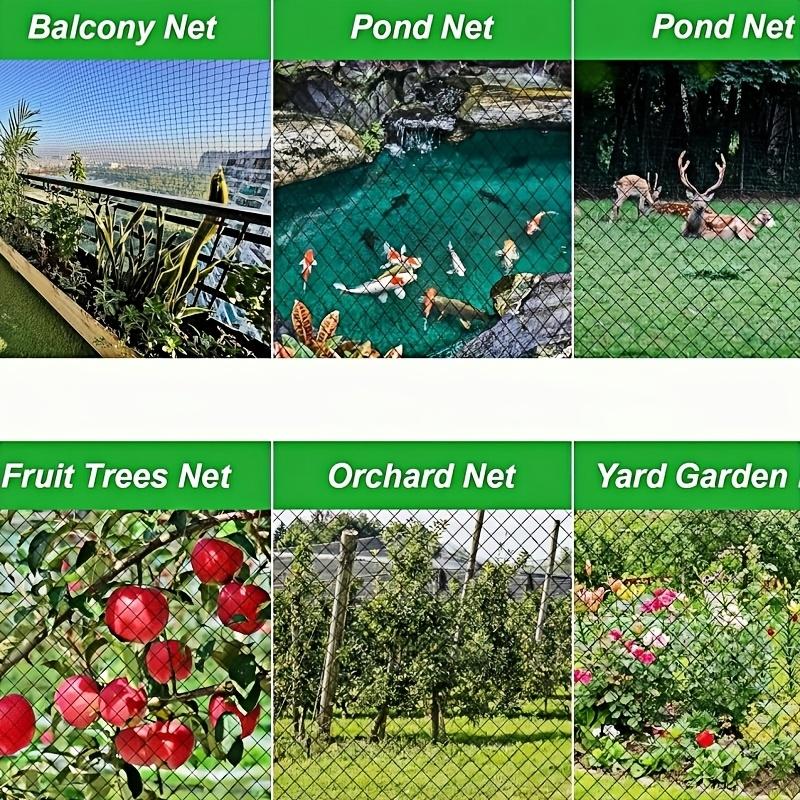 Multi-Scene Protection, Affordable Choice, Pond Barrier Net, Large Coverage, Garden Fence, Chicken Coop, Farm Isolation, Reusable, Durable