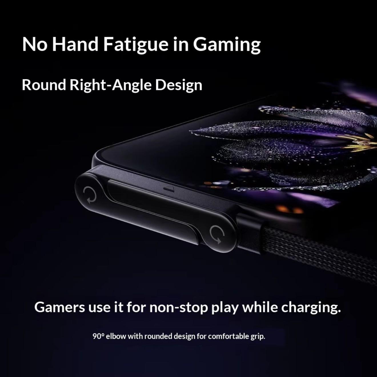 240w Gaming Mobile Phone Charging Cable, Compatible with Apple iPhone & Huawei, Fast Charge Data Line, Dual-Function Charger, Electronic Cellphone