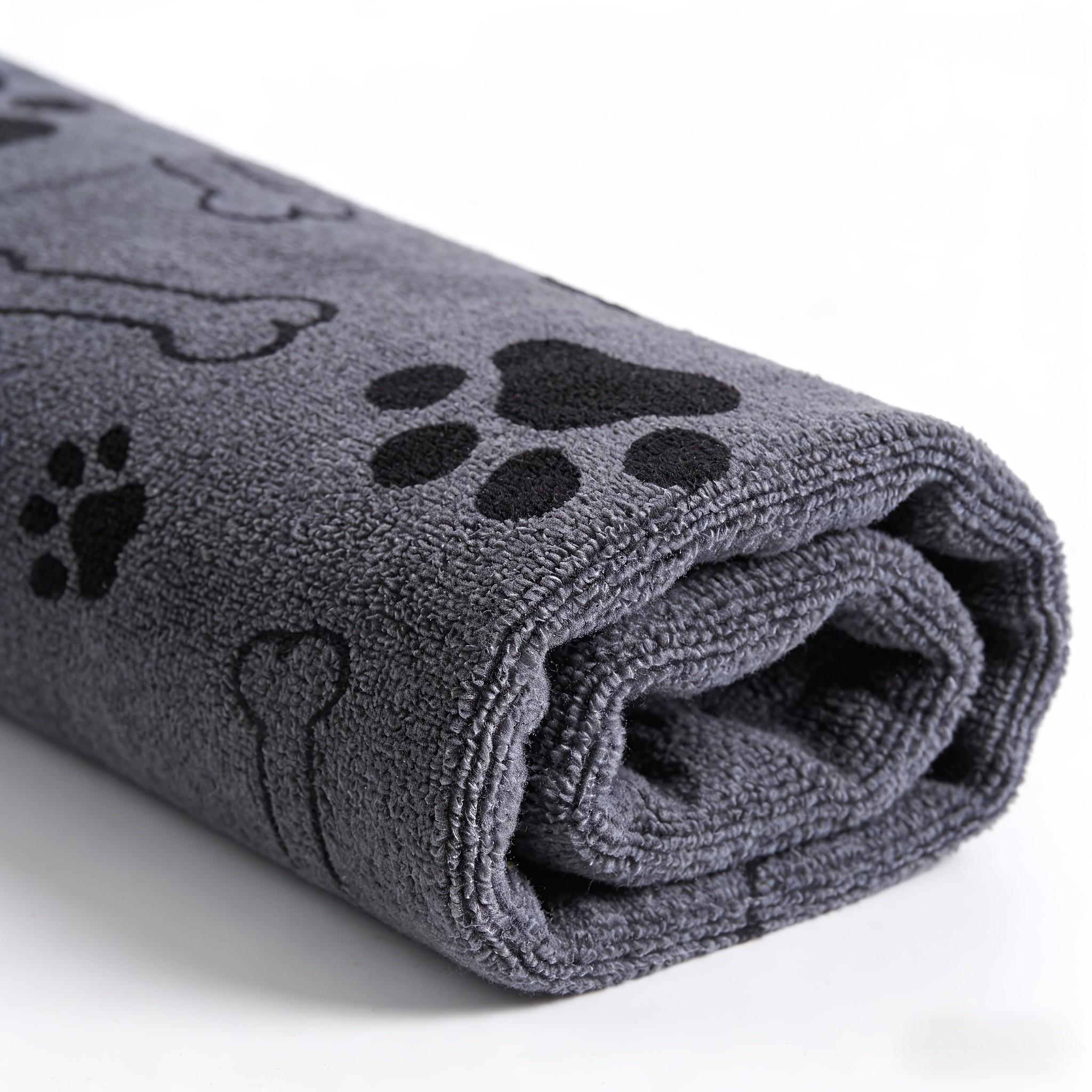3-Pack Pet Towels, Fast Drying Absorbent, Soft Bathing Towels for Dogs and Cats, Ideal for Small Medium Pets, Christmas and Halloween Gifts