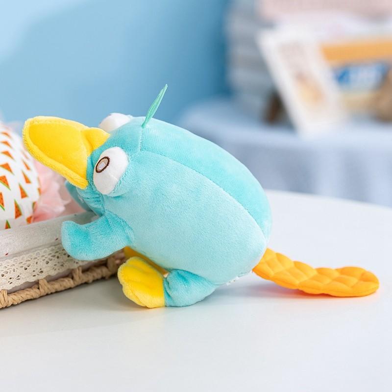 Cute Blue Platypus Plush Toy, Adorable Anime Animal Stuffed Doll, Perfect Gift for Kids, Day, Birthday, Holiday Present