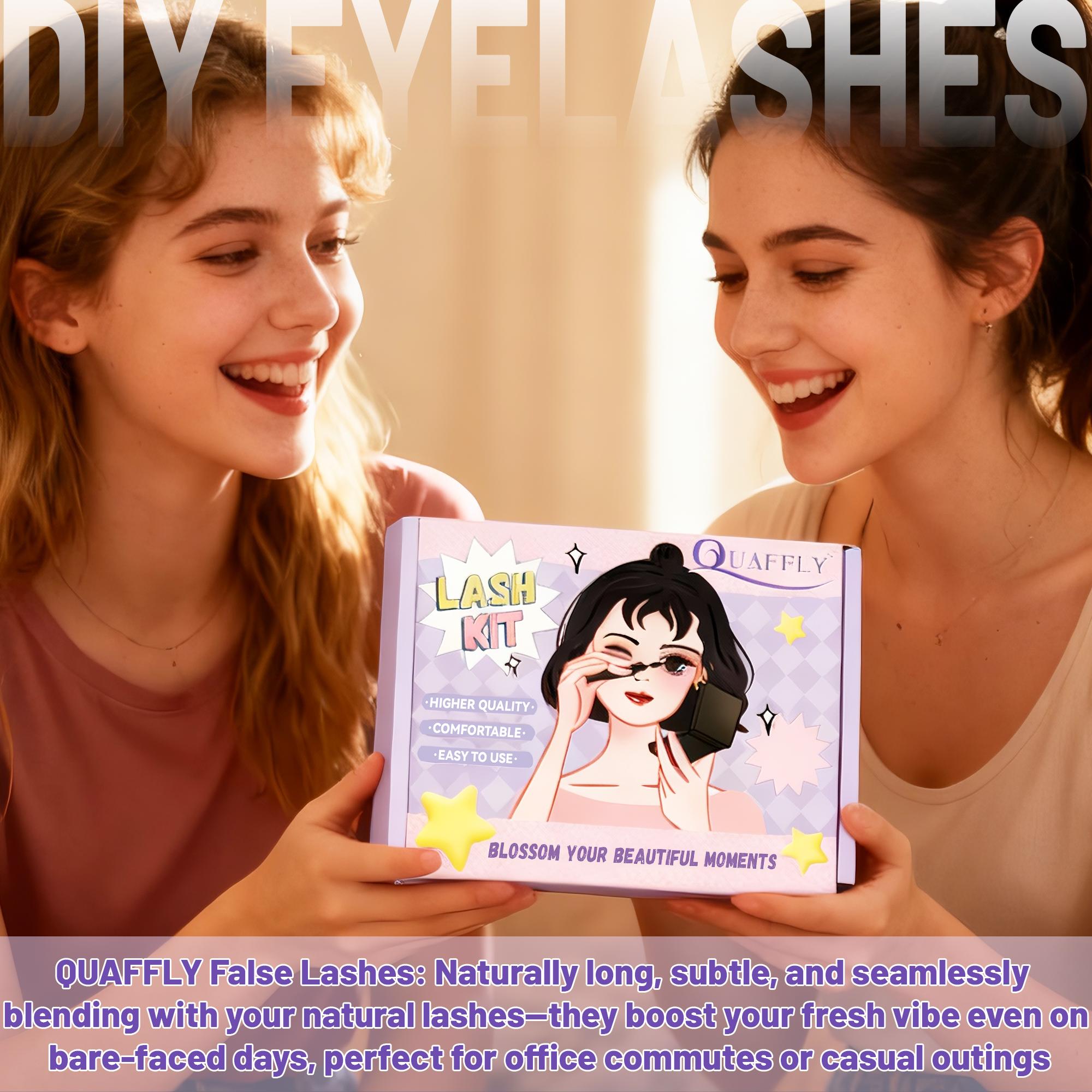 Lash Clusters Kit 1018 Pcs Eyelashes Clusters Extensions Kit 8-18mm Individual Lashes Fluffy Volume False Eyelashes With Bond Seal*2 Remover Tweezers Brush*10 For DIY Lash Extensions Eyelash Glue Extension