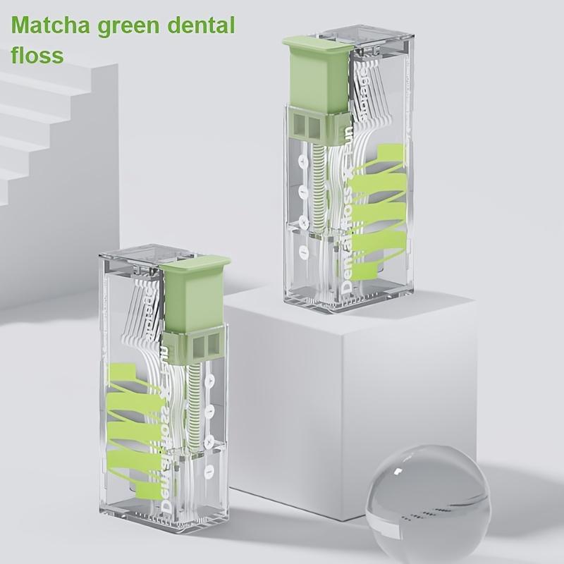 3 boxes of portable household dental floss storage boxes, each containing 10 pieces of dental floss, featuring creative lighting design, premium quality, and automatic carrying, suitable for oral care