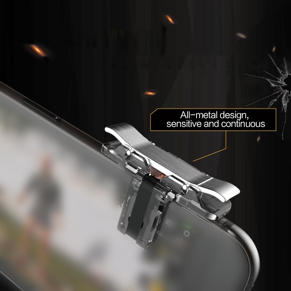 Elevate Your Mobile FPS Game! High Sensitivity Rapid-Fire Trigger for Shooters. Ergonomic Design for Precision Aim. Plug & Play in Seconds. Boost Reaction Speed & Dominate Now!