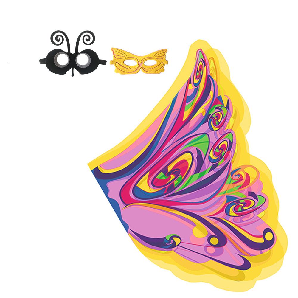 Angel Butterfly Wings Cape, Festival Party Stage Performance Costume, Children Role Play Dress Up Clothing, Fairytale Outfits, Kids Halloween