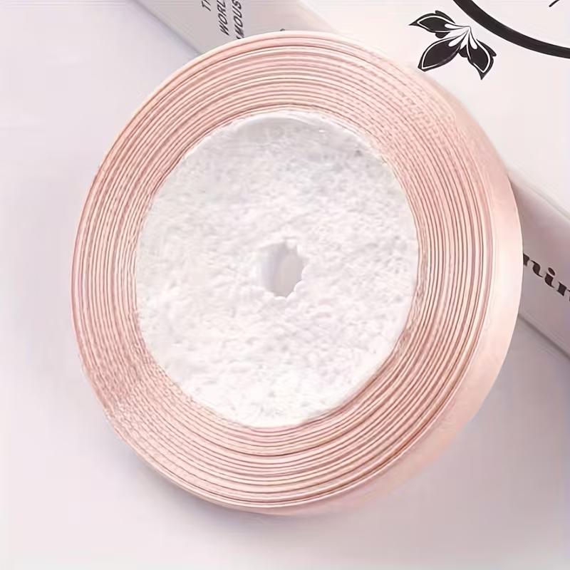 1 Roll 1cm X 25 Yard Satin Ribbon, Perfect for Gift Wrapping, Craft Making, Balloon Decorations, Bow Making, Wedding Details, Party Gifts