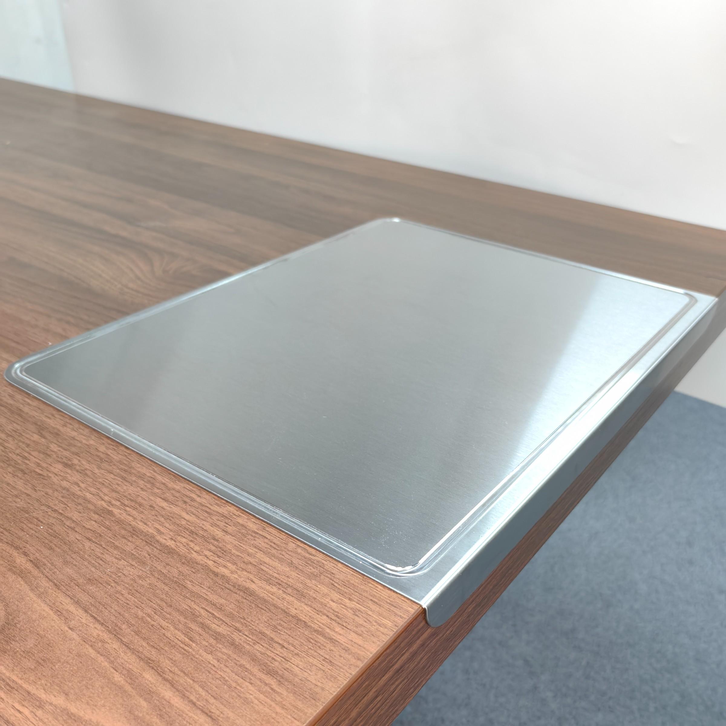 High-Quality Food-Grade 304 Stainless Steel Chopping Cutting Board, Heavy-Duty Thickened, Durable, Juice Groove, Easy to Clean, Kitchen Counter Stable, Durable Cutting Boards, Cooking Cutting Board