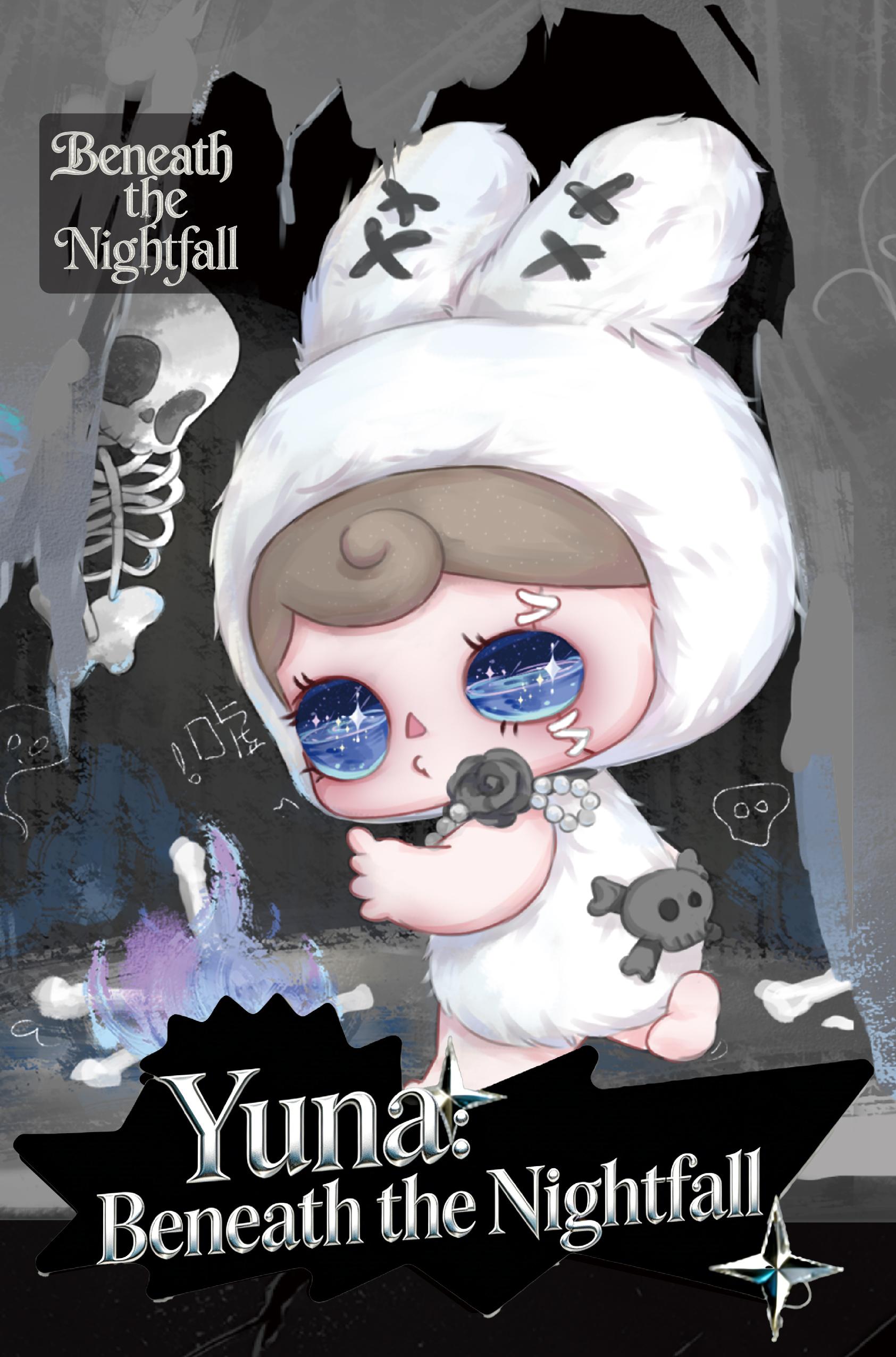 Yuna Beneath the Nightfall Plush Blind Box, Blind Bag, Gothic