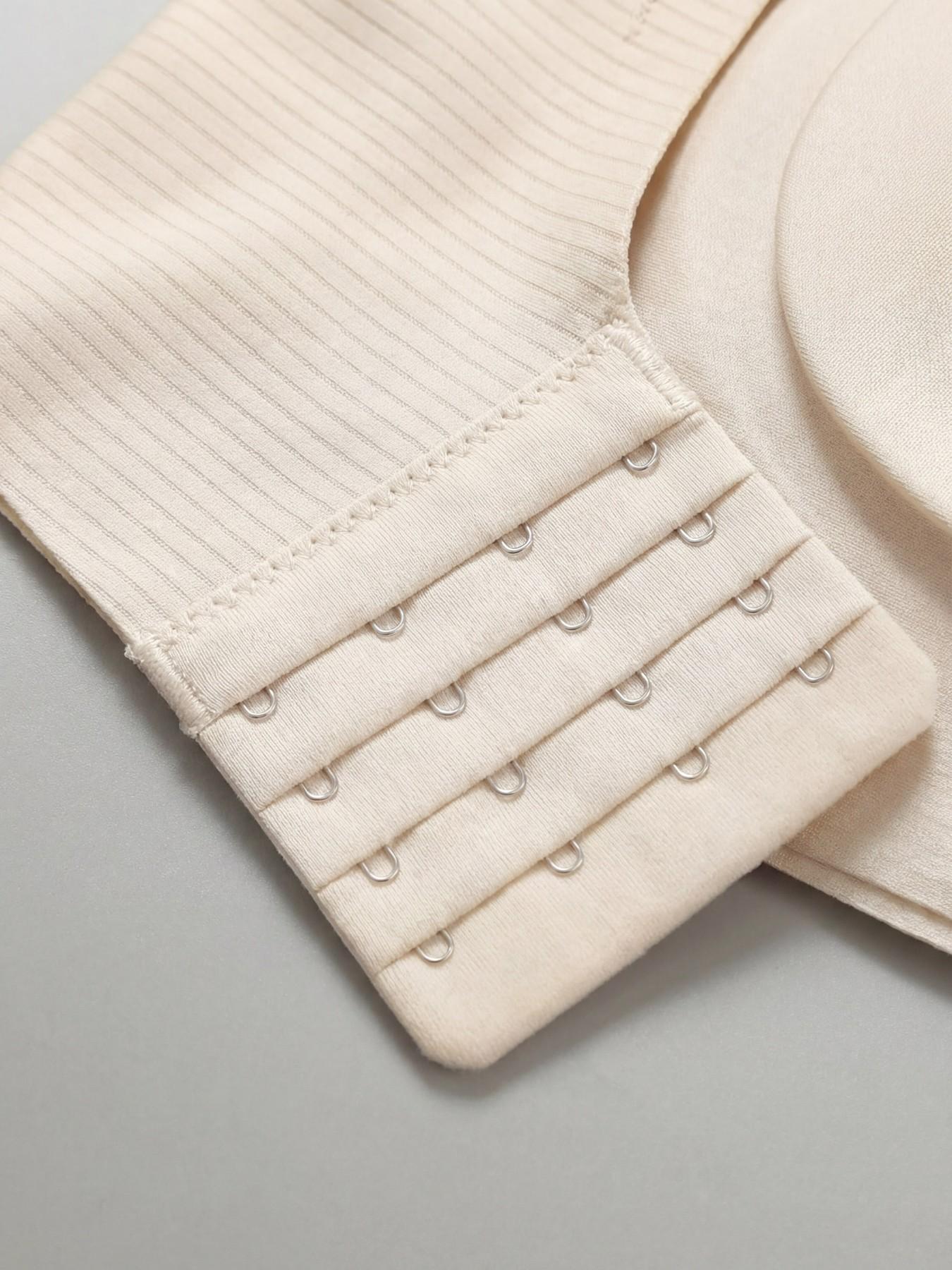 Seamless Wireless Supportive Bra for Women - Full Coverage No Spillage, Jelly Strip Natural Lift, Comfort Bralette for All Day Wear