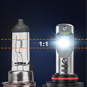 Nilight H13/9008 LED Headlight Bulbs E30 Series 70W 14000LM 6500K IP67 | 2 BULBS Super Bright Waterproof  dealsforyoudays