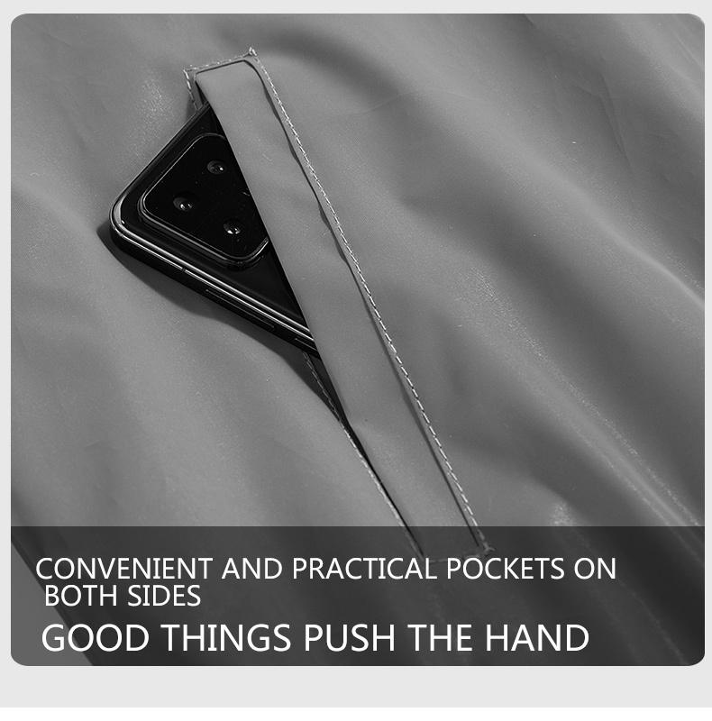 Men's Reflective Motorcycle Jacket, Night Visibility Gear, Windproof & Waterproof Design, Outdoor Sports Casual Wear, Comfortable Fit