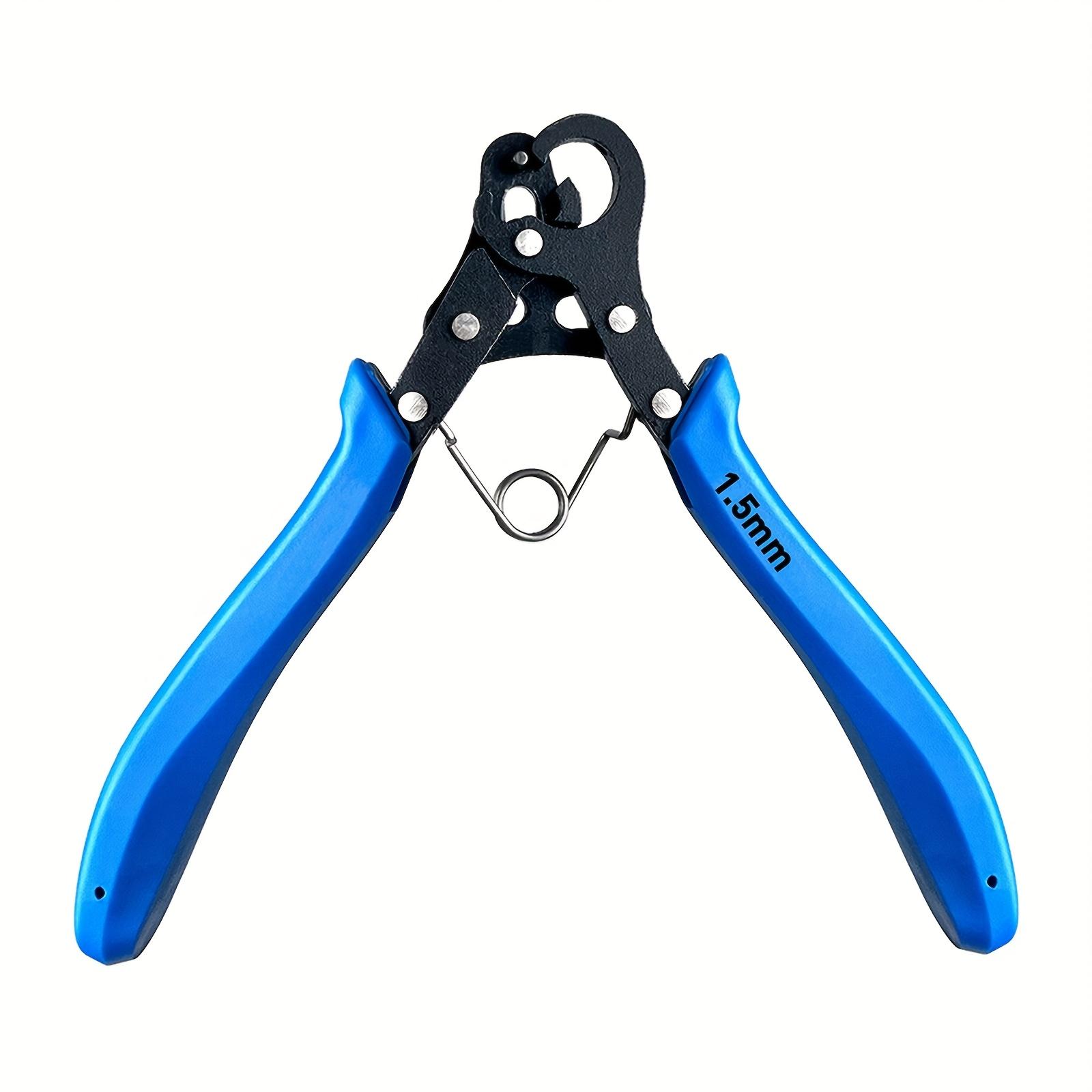 1 Pack 1.5mm Coil Needle Pliers, Roll Copper Wire 0.6mm-1.0mm, Metal Loop Tool, Efficient Design, Durable and Long-Lasting, Hand Tools