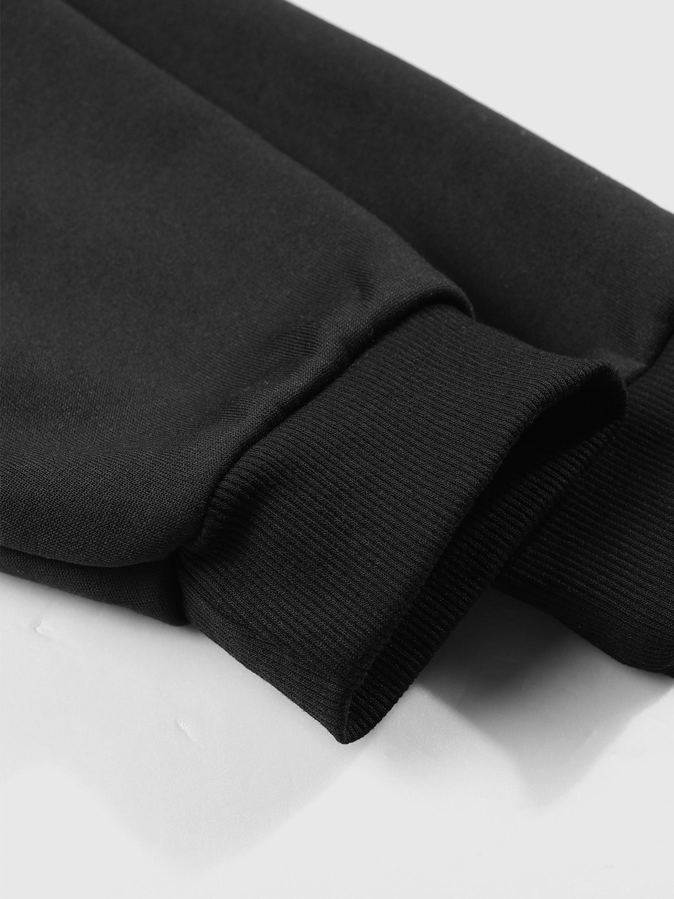 Men's Black Spider-Man Graphic Hoodie with 3D Red Spider Logo and Web Design, Soft Fleece Pullover for Superhero Fans and Casual Streetwear