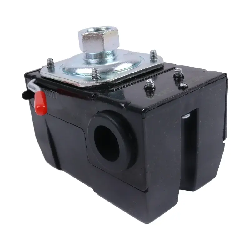 FridayParts LF10-1H Air Compressor Pressure Switch, 1/4" NPT Thread, 1 Port, 95-125 Psi, Compatible with Lefoo