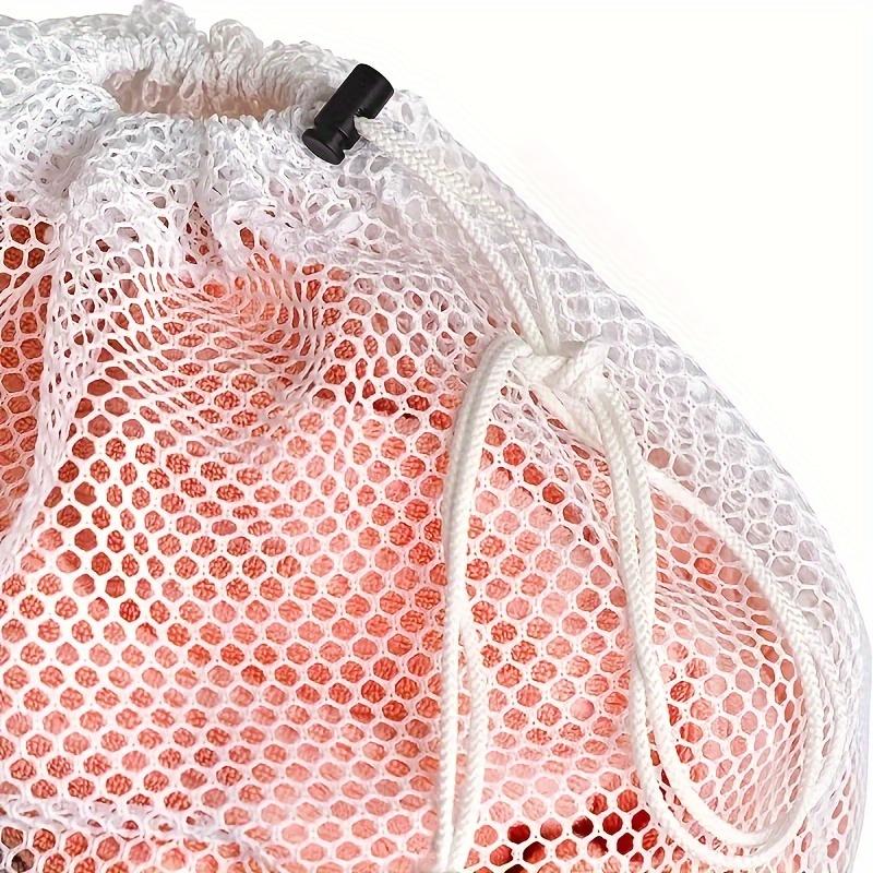 Portable Drawstring Laundry Bag, Mesh Laundry Bag for Travel, Laundry Wash Bag, Clothes Storage Solution, Essential Laundry Room Accessory