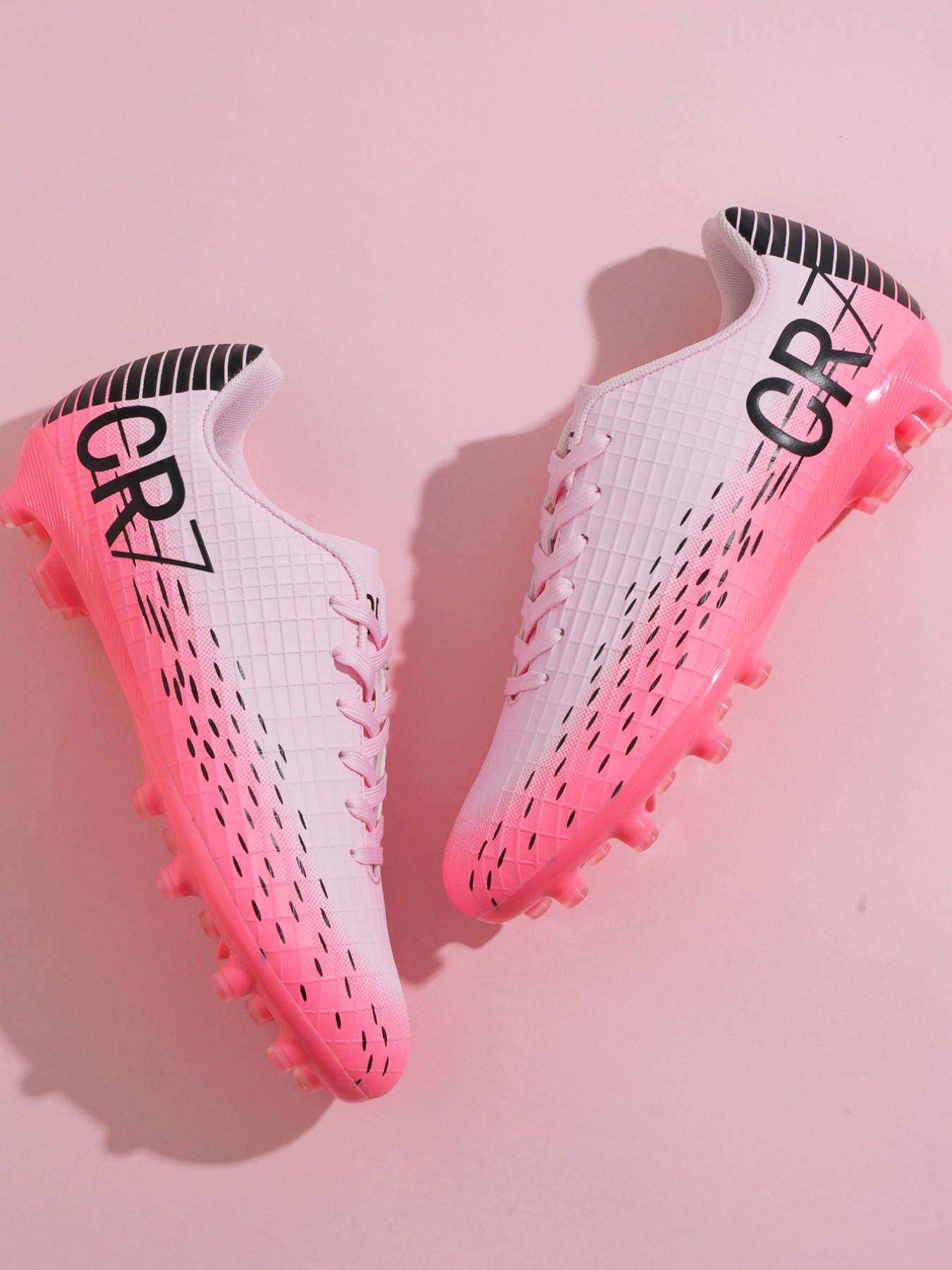 New Men Women Football Shoes World Cup Ag Long Nails Anti-Slip Training Outdoor Lawn Soccer Boots Low Top Short Nails Sports Shoes