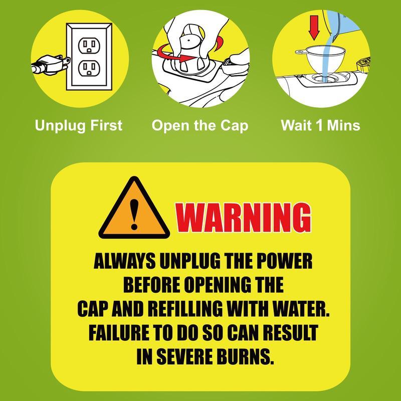 Pressurized Handheld Multi-Surface Natural Steam Cleaner with 12 pcs Replacement Parts , Multi-Purpose Steamer for Springtok , Home and Car Thanksgiving Early