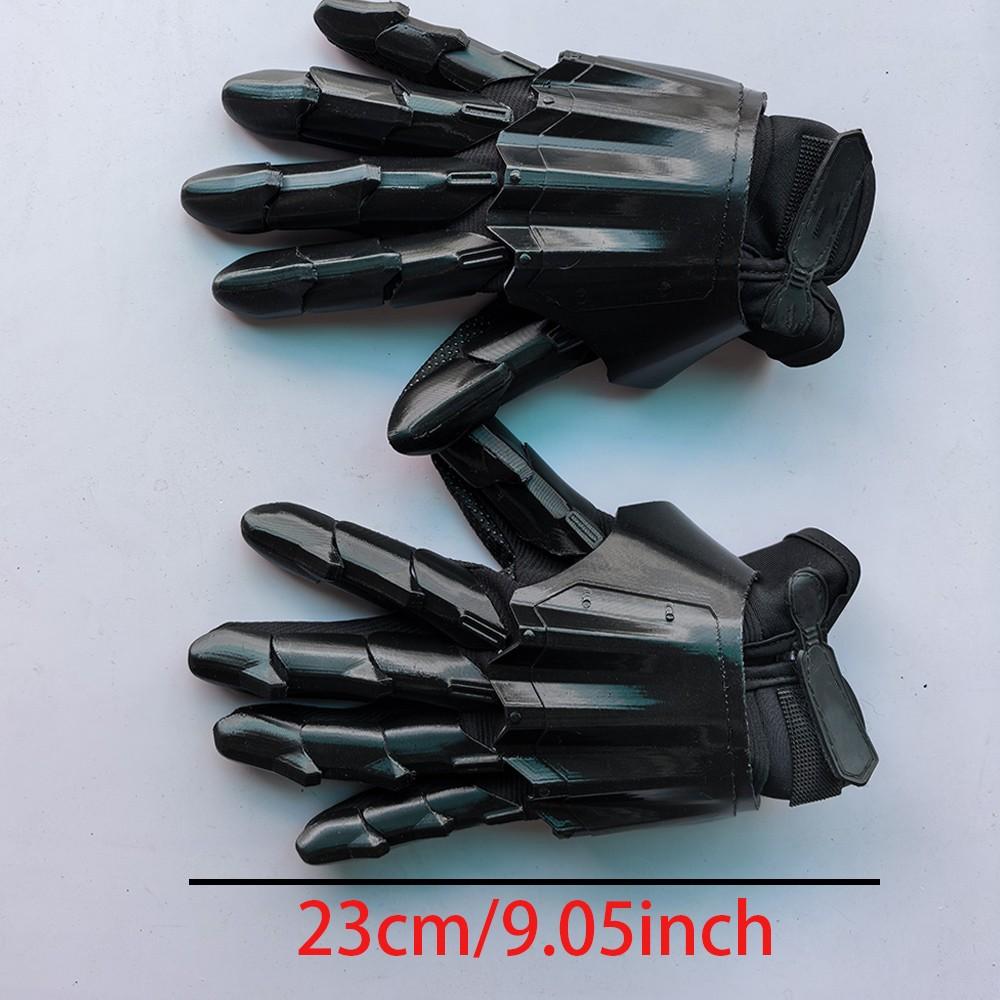 3D Printed Punk Mechanical Gloves, Futuristic Gothic Wearable Hand Armor, Neutral Tech Style Role Play Exoskeleton Gear