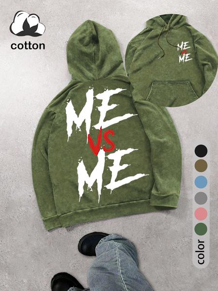 Men's Floral Print Graphic Hoodie, Regular Fit Casual Vintage Fashion Long Sleeve Hooded Sweatshirt for Daily Holiday Outdoor Wear, Men Clothes for Spring & Fall, Tops