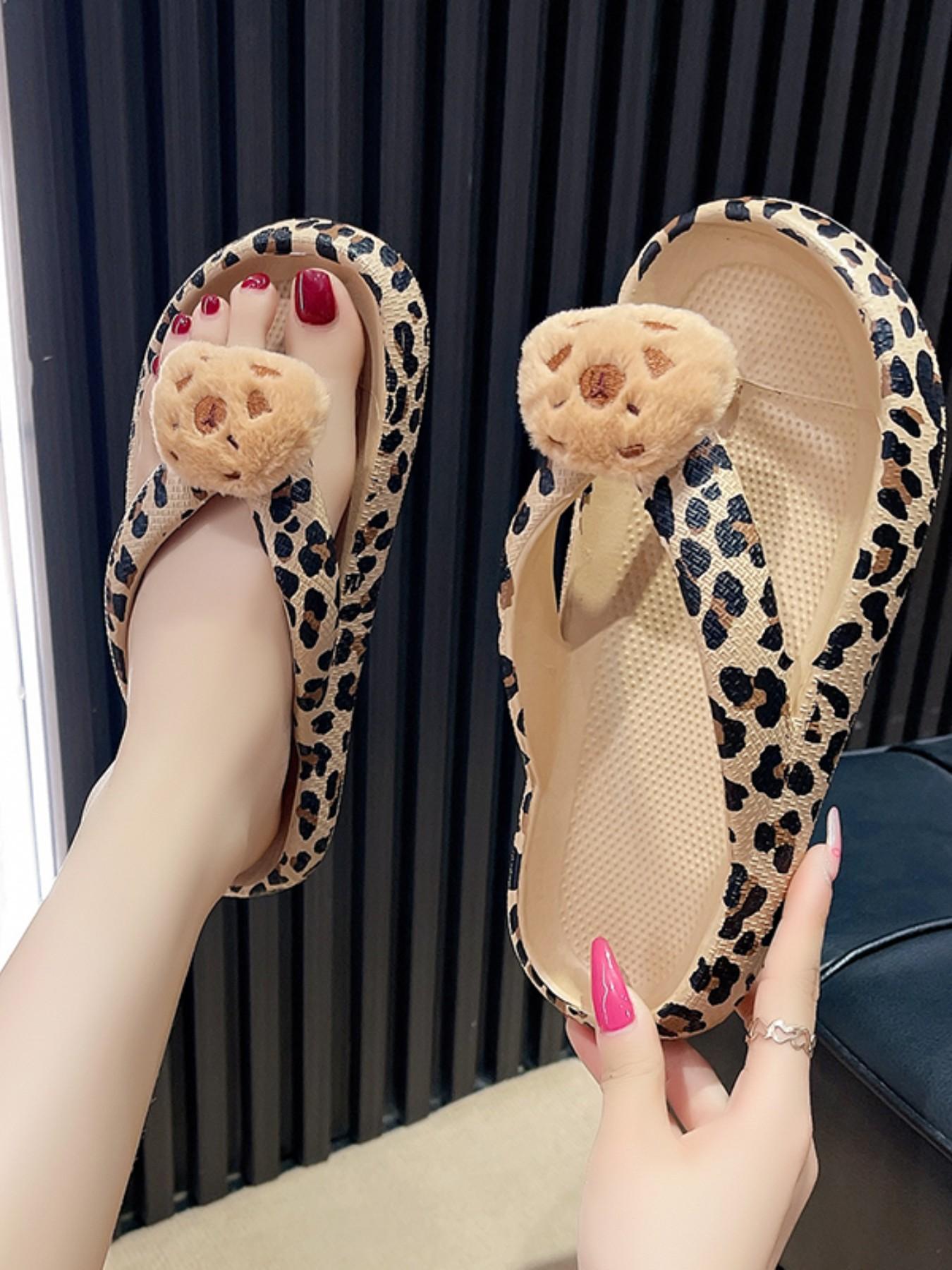 New Summer 3D Capybara Doll Soft Comfortable Women's Sandals, Indoor Simple Design, Outdoor Streetwear Versatile Ladies' Flip Flops