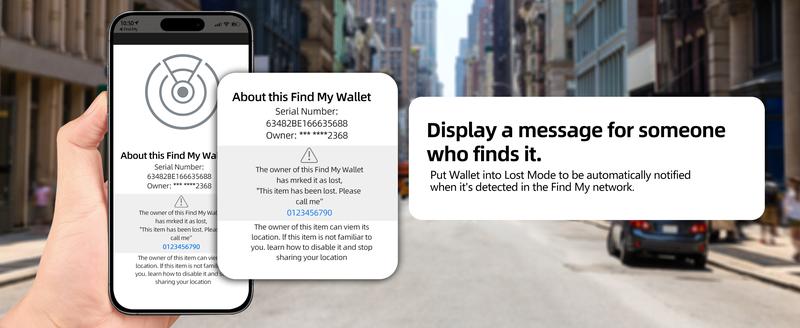 for Magsafe Wallet, for IPhone 16 15/14/13/12 promax plus Series, Works with Findmy，for IPhone Wallet with Adjustable Stand, Wallet Tracker, 6 Cards Holder, Vegan Leather