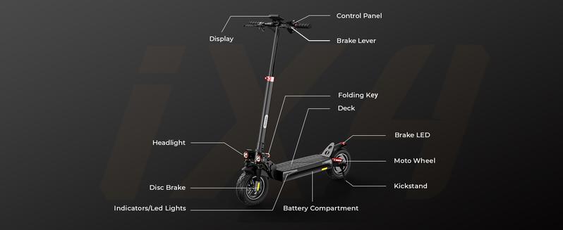 【Valentine's Day】Electric Scooter, 800W/500W Motor, 28MPH/25MPH,28 Miles/23 Miles,10' Pneumatic Tires, LED Screen Design, Double Suspension, APP Control, Electric Scooter Adults for Commuting/Playing