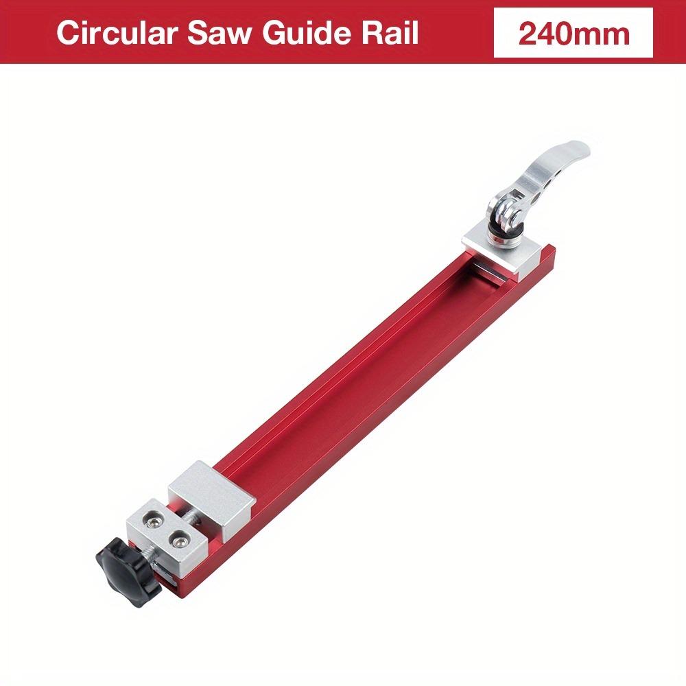 Portable Circular Cutting Machine Base Plate Adjustable Woodworking Tool, Fixed Ruler Holder for DIY Decoration, Convenient Trim Board Adapter Accessory
