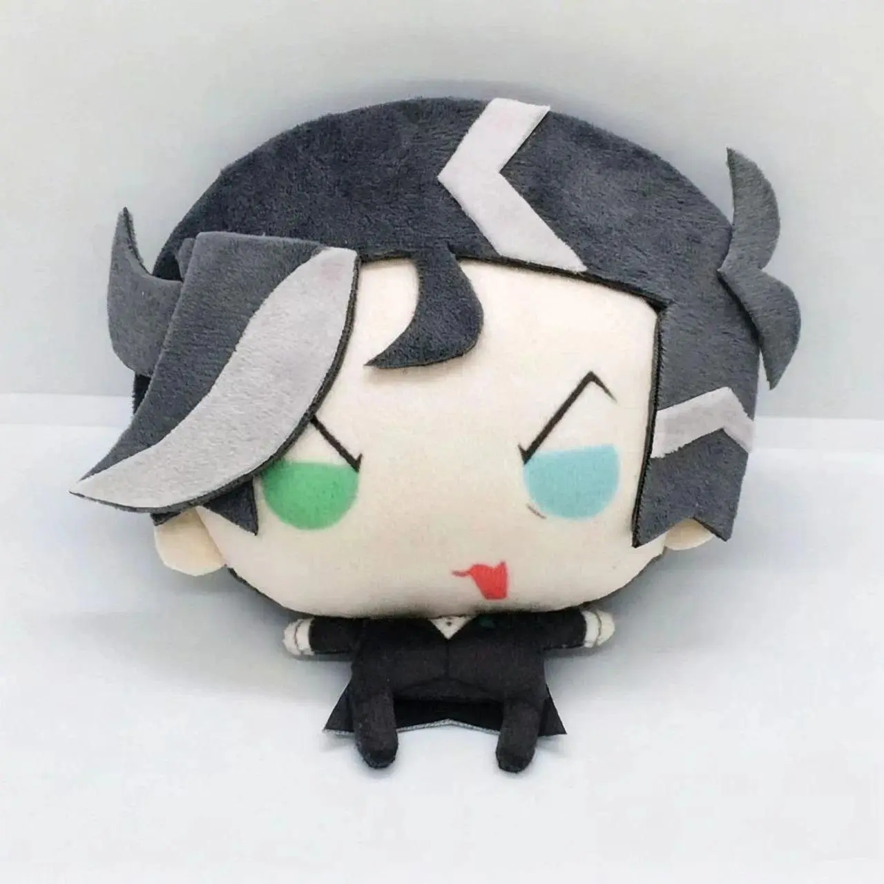 Latest 10cm Stuffed Hazbin Alastor VOX Plushie Stuffed Toys Hotel Vincent Plush Dolls Decor Pendants Keychain Birthday Xmas Gift