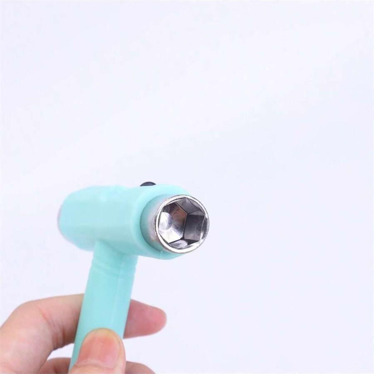 1pc Skateboard Tool Kit, T-Type L-Type Wrench Set, Universal for Longboard Quad Wheels, Bridge Pin Adjustment Installation Repair