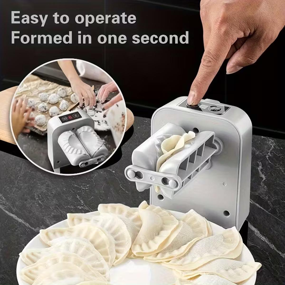 Electric Dumpling Maker Rechargeable Automatic with Two Modes ABS PC Material Easy Clean Durable Waterproof 1500 Dumplings Capacity Electric Dumpling Maker Rechargeable Automatic with Two Modes ABS PC Material Easy Clean Durable Waterproof 1500 Dumplings Capacity